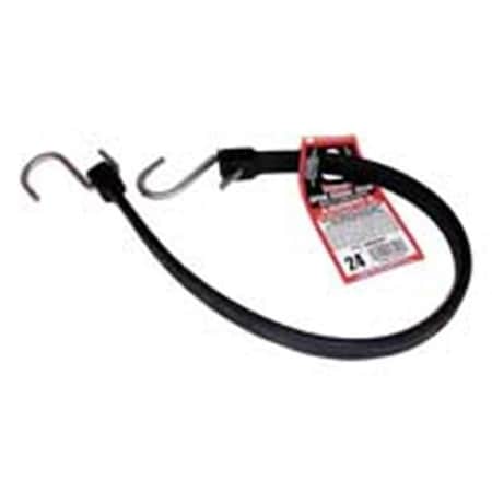 Petpath Rubber Strap Black 24 Inch - 06224 PE193005